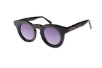 Load image into Gallery viewer, GENESIS IMPERIALGAZE SUNGLASSES ROUND BLACK MATTE/GRAPE OMBRE