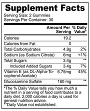 QLIFE Glucosamine Gummies