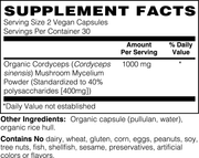 TRUFUNGI - Cordyceps Mushroom
