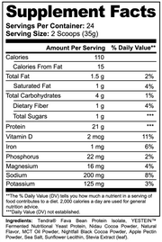 BAM FITennis Plant Protein (Chocolate)