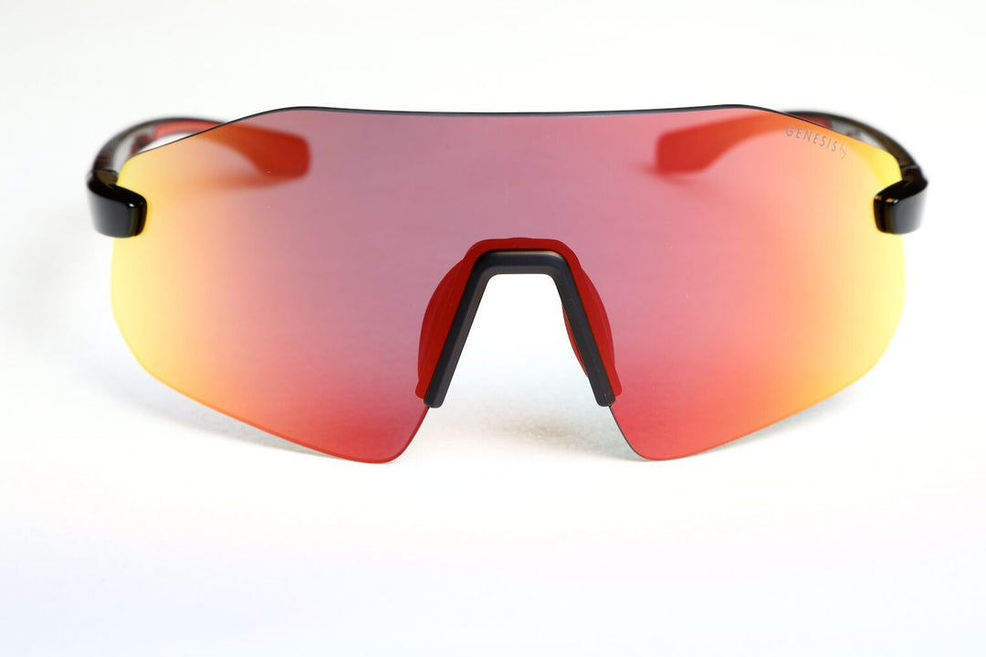 GENESIS BUENOS AIRES SUNGLASSES BLACK ORANGE 2026
