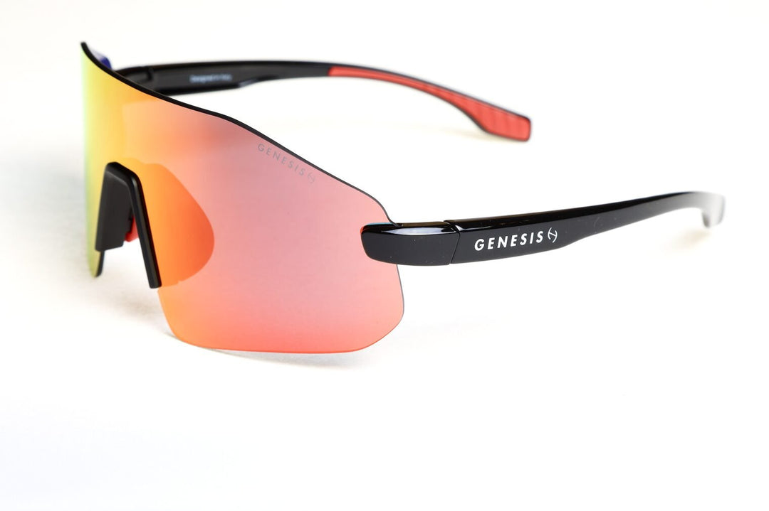 GENESIS BUENOS AIRES SUNGLASSES BLACK ORANGE 2026